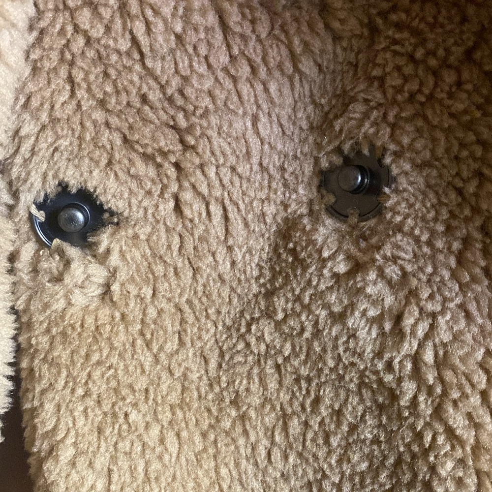 Lucky brand faux fur teddy coat - Picture 3 of 8
